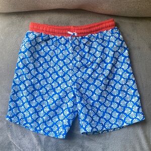 Mini Boden Shell Swim Trunks